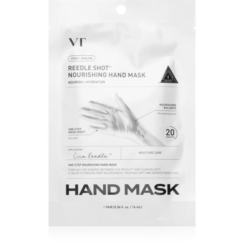 VT Cosmetics Reedle Shot Nourishing Hand Mask masca regeneratoare pentru maini sub formă de manusi cu efect de nutritiv 1 pereche