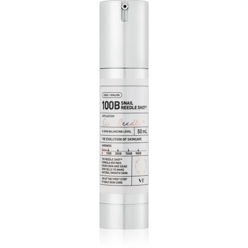 VT Cosmetics Snail Reedle Shot 100 Ser facial pentru fermitate pentru fortificarea barierei cutanate 50 ml