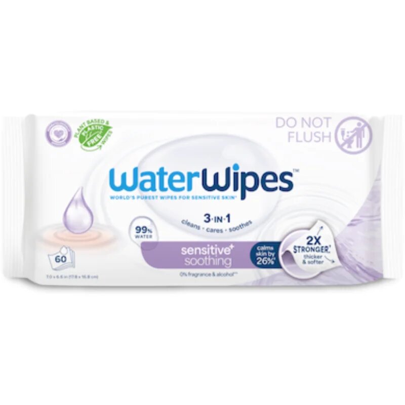 WaterWipes Soothing Clean servetele delicate pentru copii 12x60 buc