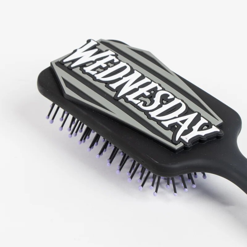 Wednesday Brush Rectangular perie de par pentru copii 1 buc