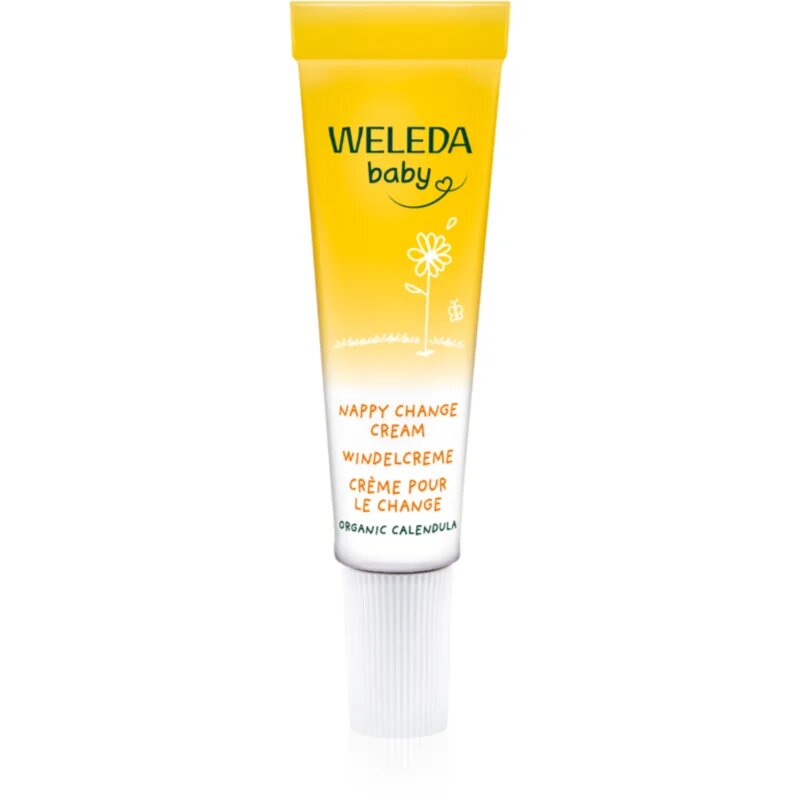 Weleda Baby and Child cremă pentru bebeluși cu gălbenele 10 ml