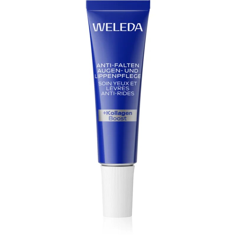 Weleda Blue Gentian & Edelweiss crema cu efect de lifting pentru conturul ochilor si buzelor 10 ml