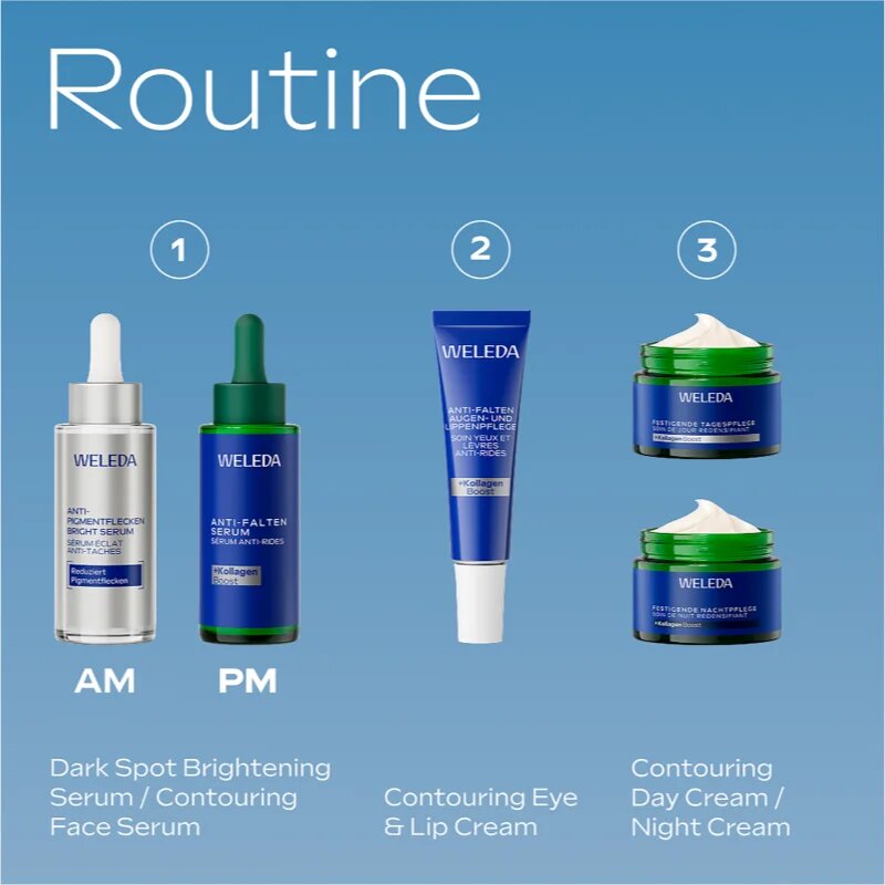 Weleda Blue Gentian & Edelweiss crema cu efect de lifting pentru noapte 40 ml