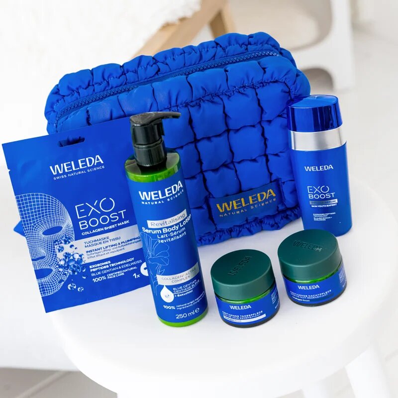 Weleda Blue Gentian Renewal Ritual set cadou pentru a restabili fermitatea pielii