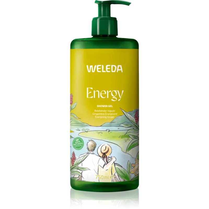 Weleda Energy Gel de duș energizant Ginger Citronella and Cedar 750 ml