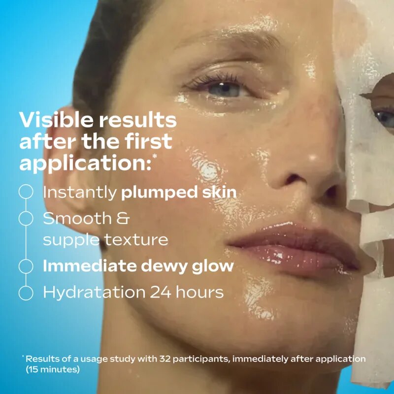 Weleda Exo Boost mască textilă hidratantă 20 ml