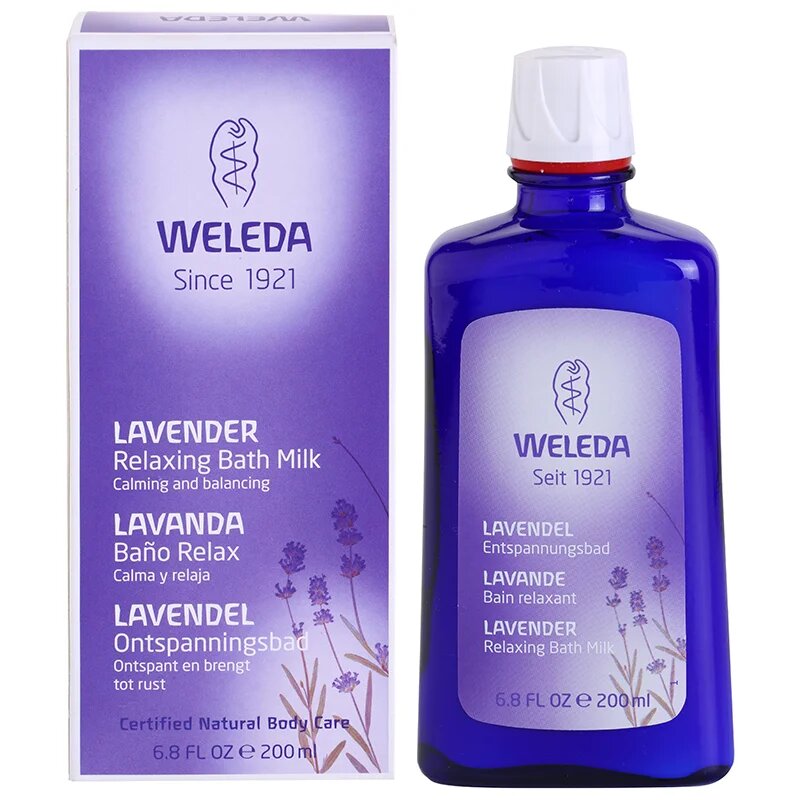 Weleda Lavender baie calmanta 200 ml