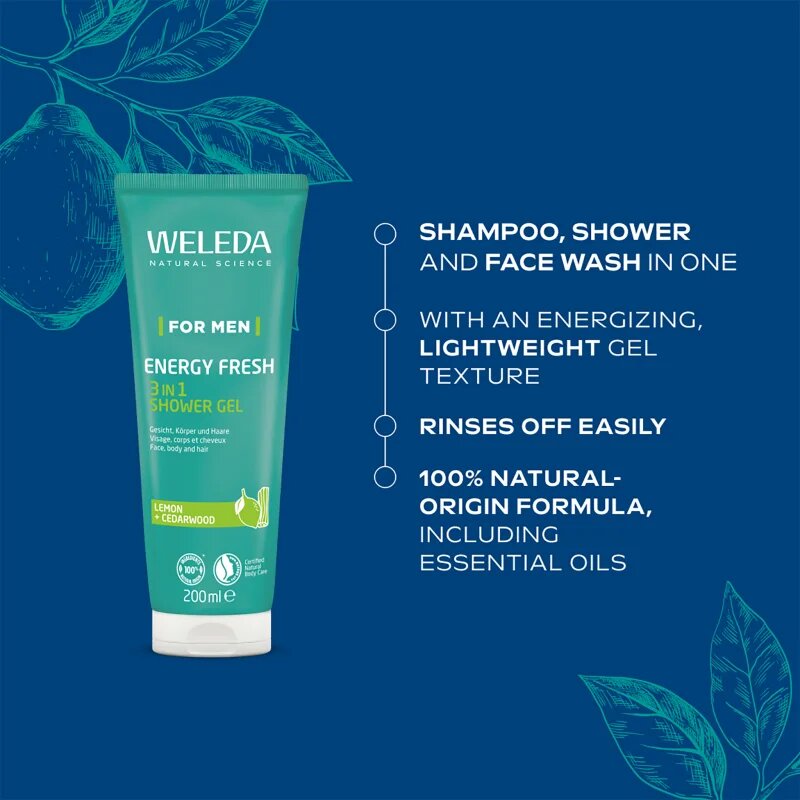 Weleda Men Refresh set cadou pentru barbati