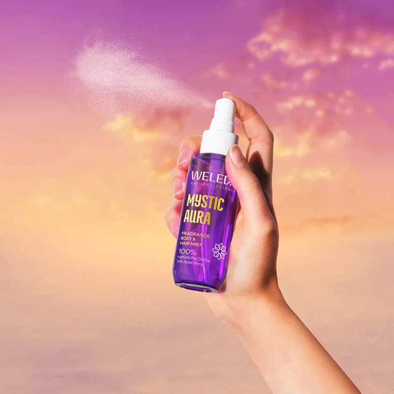 Weleda Mystic Aura spray parfumat pentru corp și păr pentru femei 95 ml