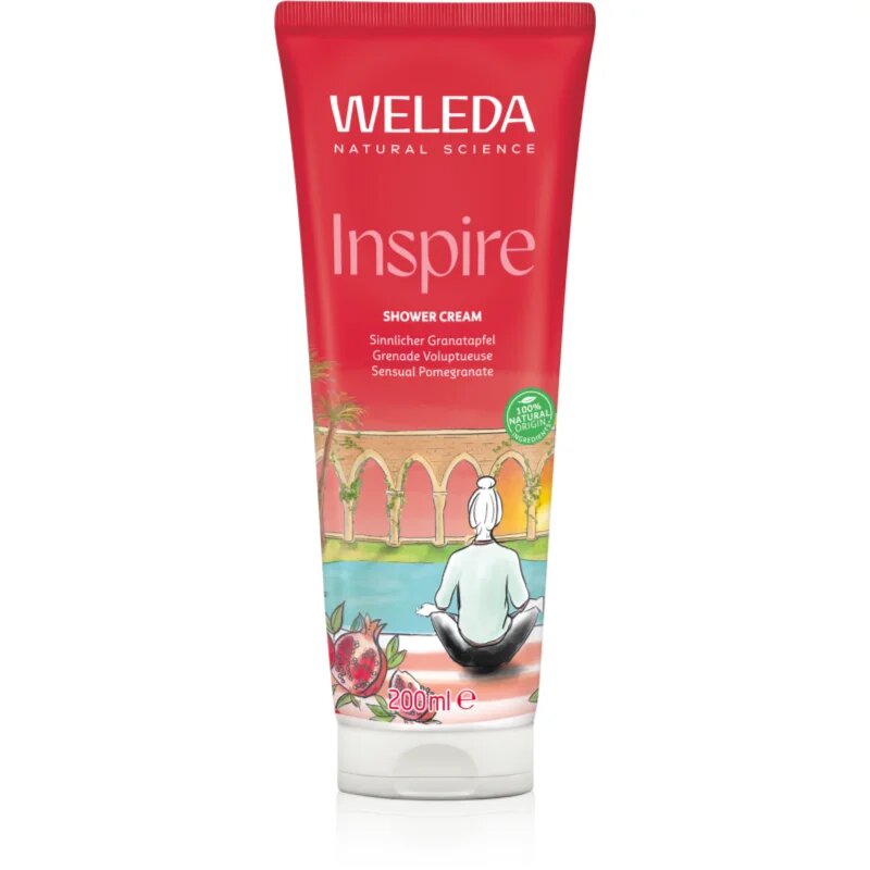Weleda Pomegranate crema pentru dus regeneratoare 200 ml