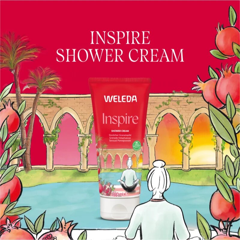 Weleda Pomegranate crema pentru dus regeneratoare 200 ml