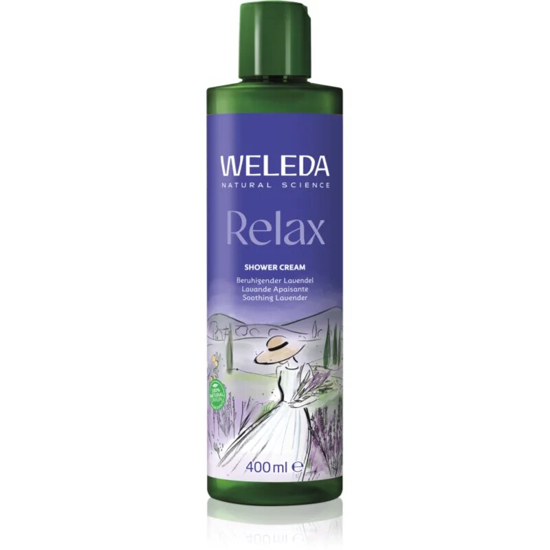 Weleda Relax cremă de duș relaxantă Levander 400 ml