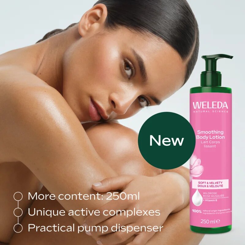 Weleda Smoothing lapte de corp hidratant 250 ml