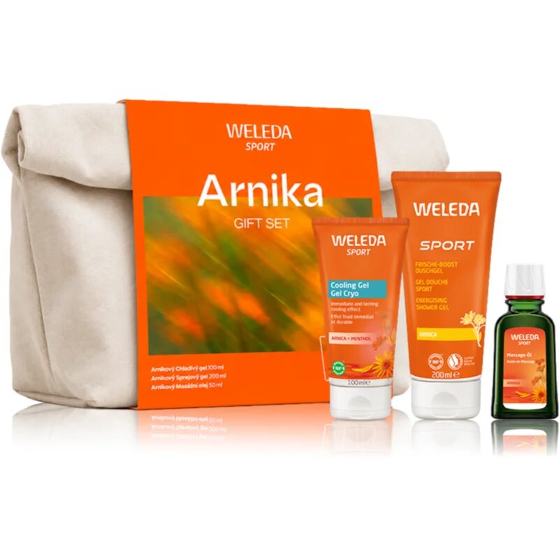 Weleda Sport Arnika set cadou pentru corp