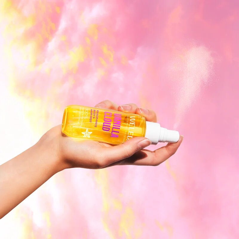 Weleda Vanilla Cloud spray parfumat pentru corp și păr pentru femei 95 ml