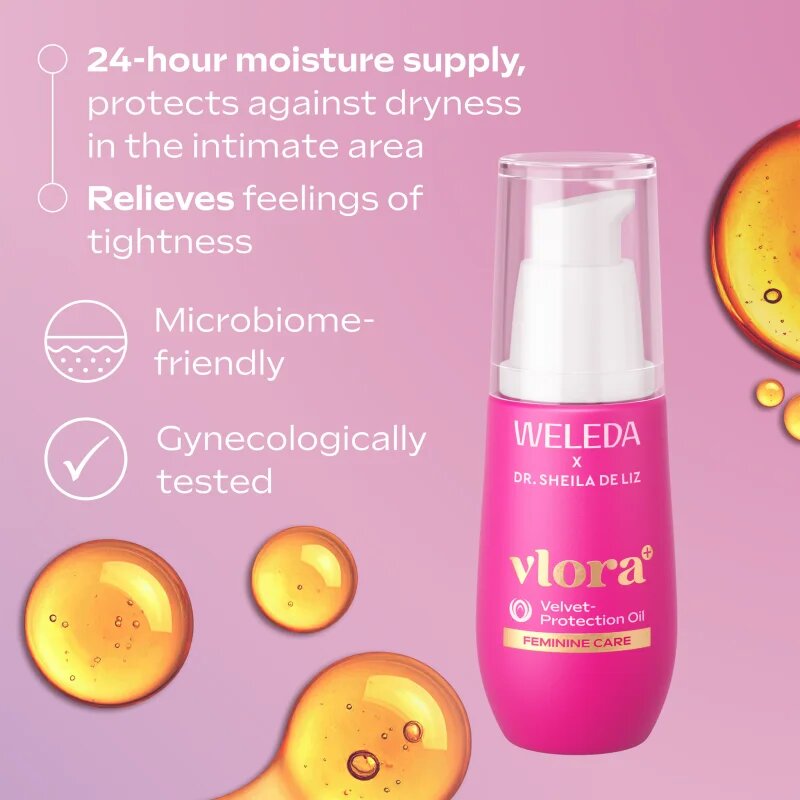 Weleda Vlora+ ulei protector pentru partile intime 30 ml