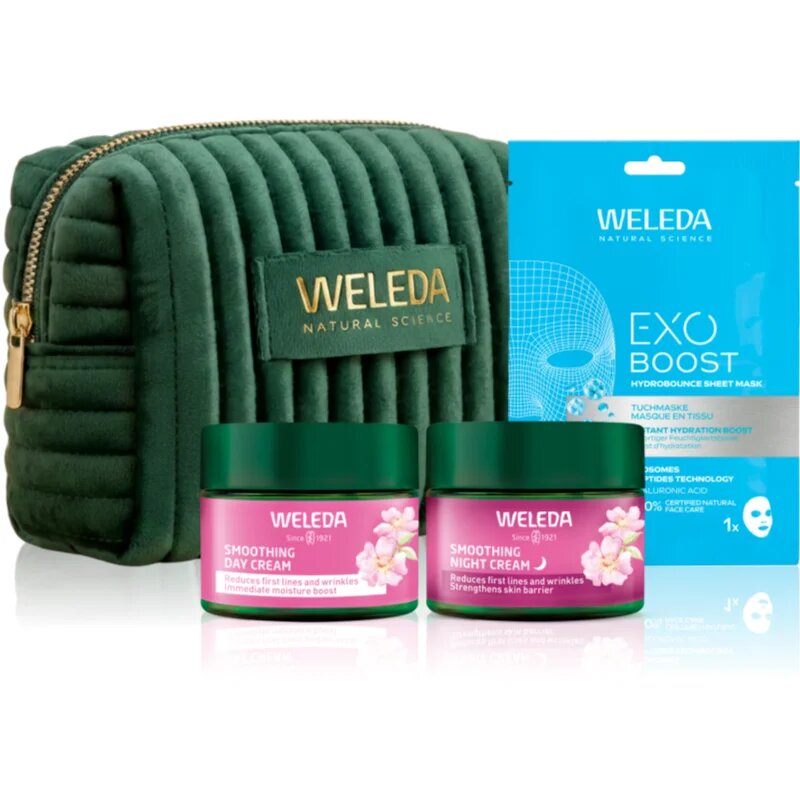 Weleda Wild Rose Radiance Ritual set cadou pentru strălucirea și netezirea pielii