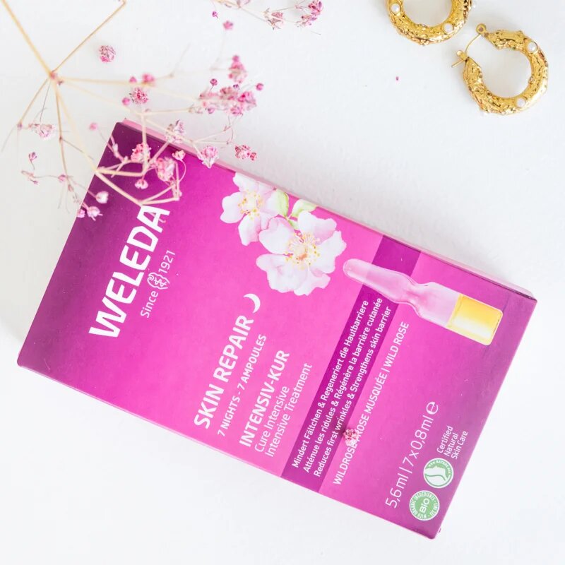 Weleda Wild Rose Renewal Ritual set cadou pentru primele riduri