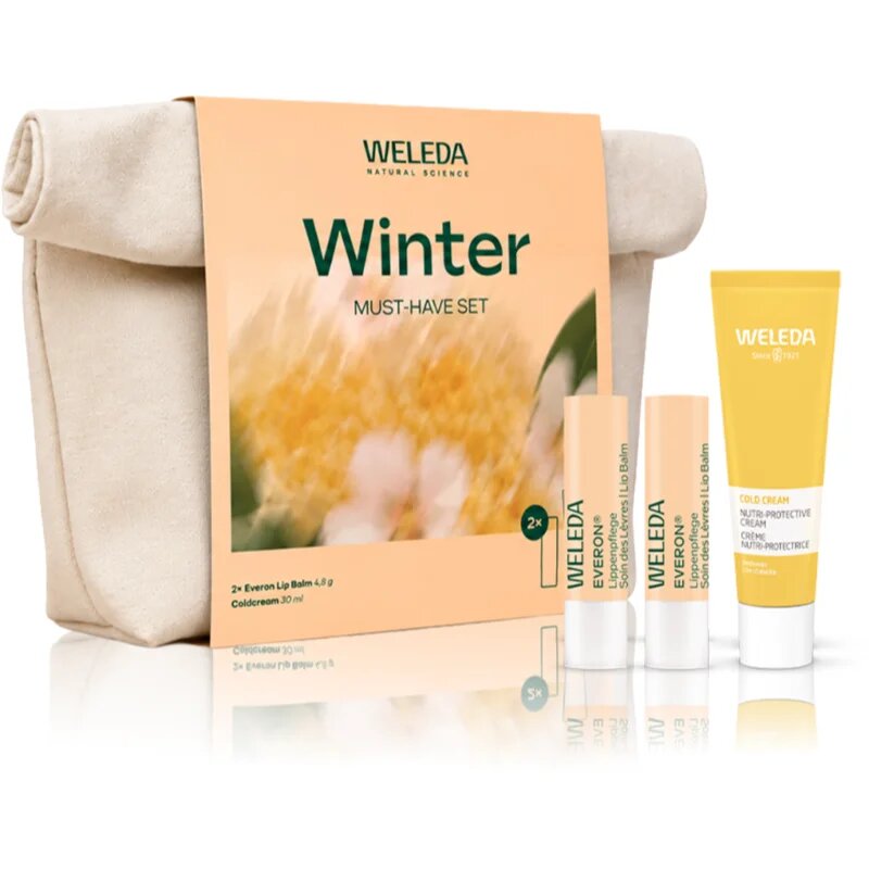 Weleda Winter Must-Have set cadou pentru regenerarea și hrănirea tenului