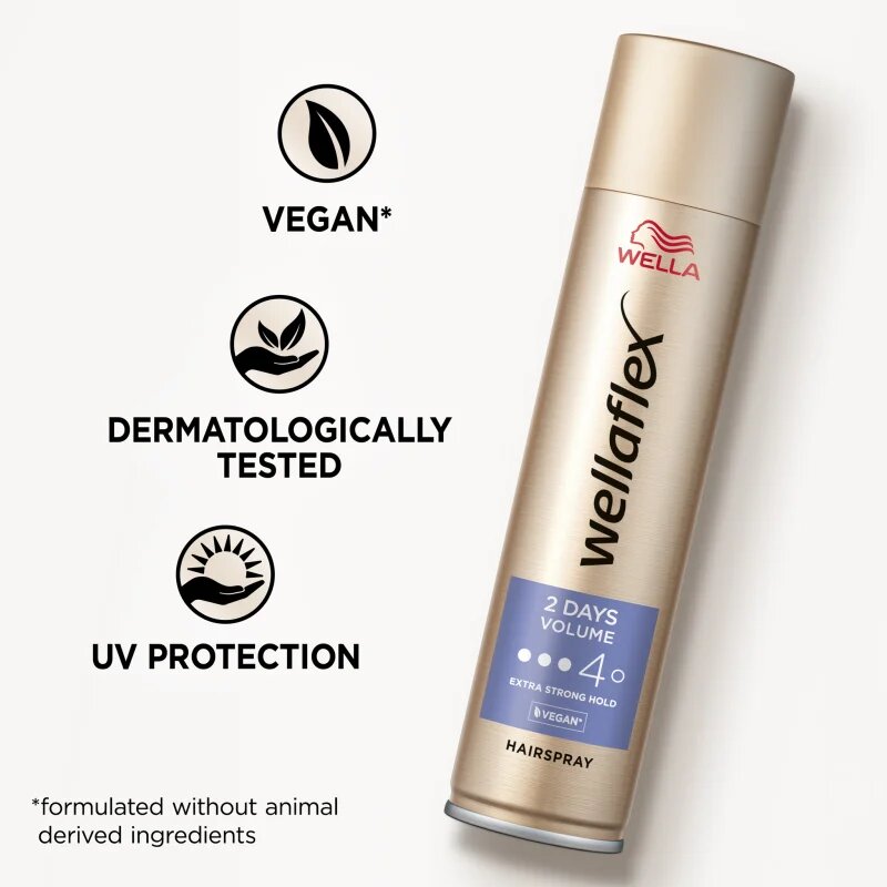 Wella flex 2 Days Volume fixativ cu fixare puternică pentru volum 400 ml