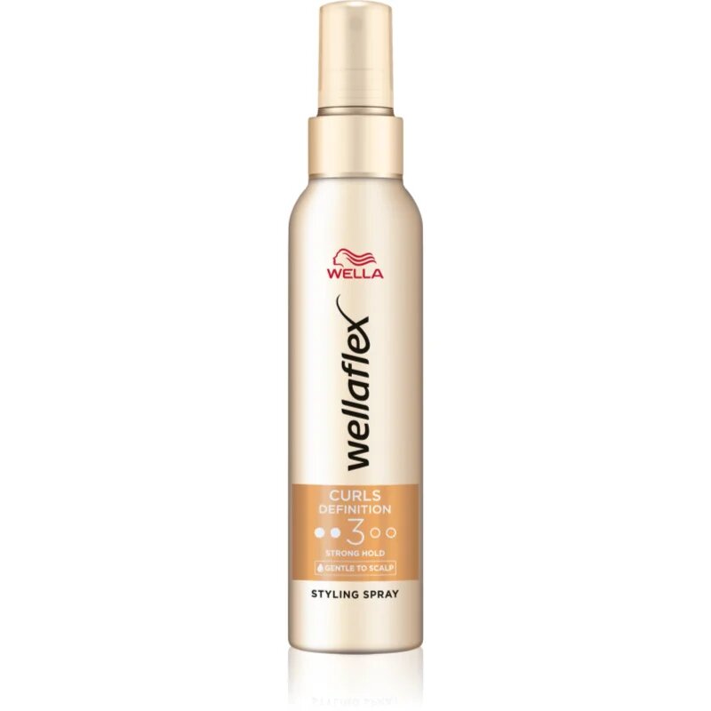 Wella flex Curls Definition gel spray pentru păr creț fixare puternică 150 ml