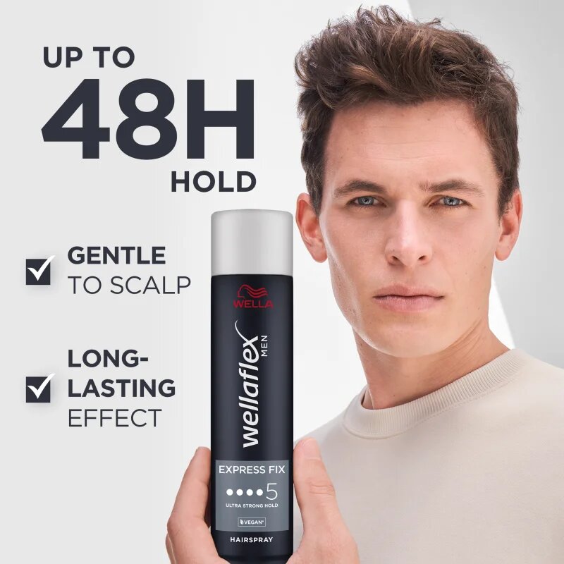 Wella flex Men fixativ cu fixare foarte puternica 250 ml