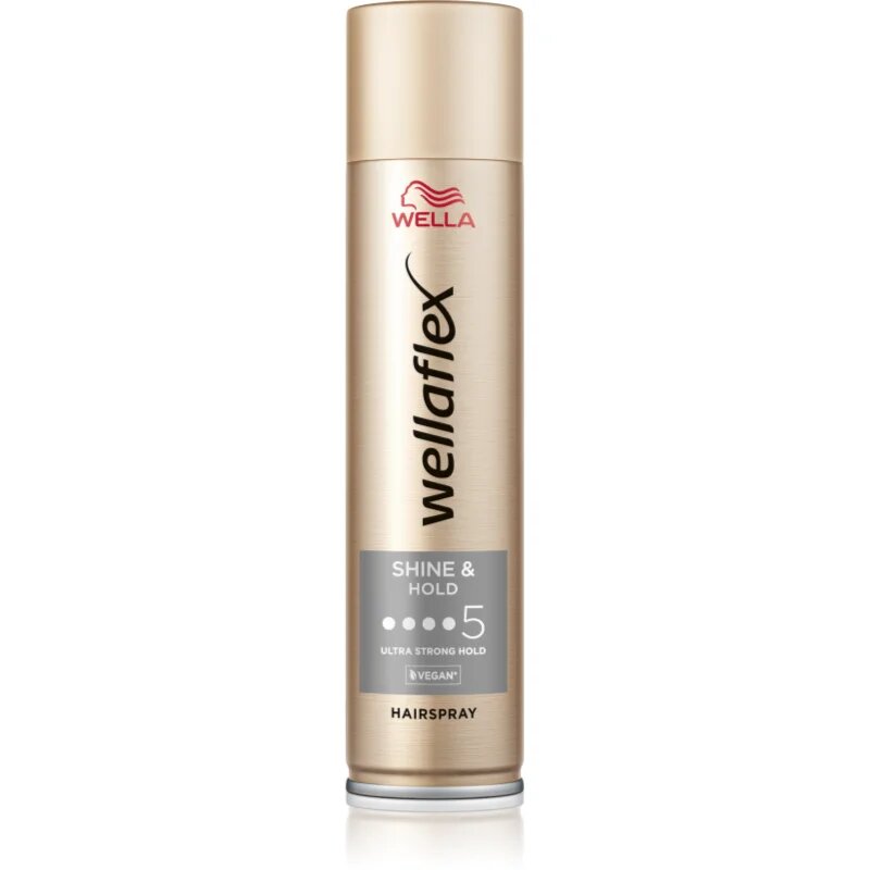 Wella flex Shine & Hold fixativ pentru păr cu fixare foarte puternică pentru stralucire 250 ml