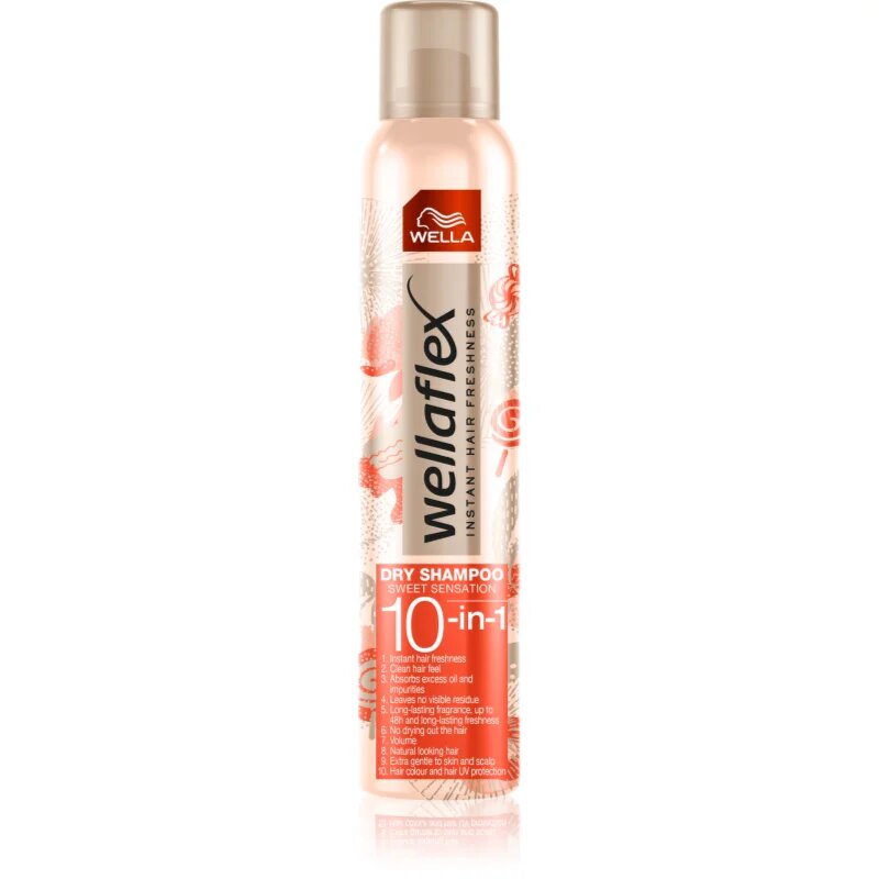 Wella flex Sweet Sensation sampon uscat cu parfum floral delicat 180 ml
