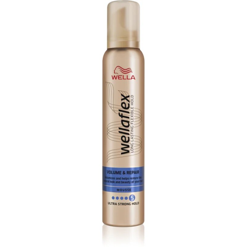 Wella flex Volume & Repair spuma volum si vitalitate 200 ml