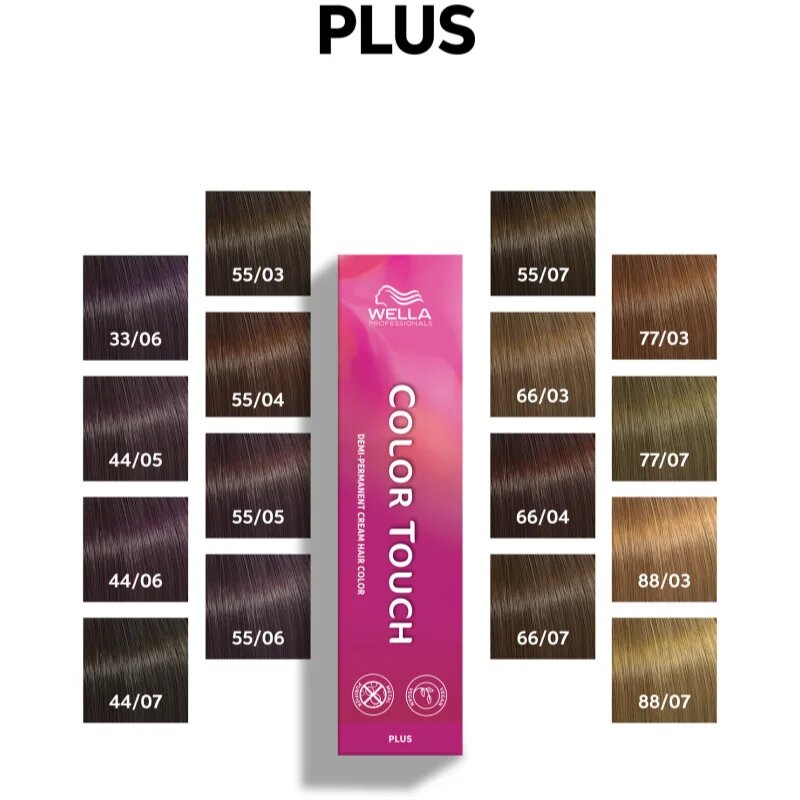 Wella Professionals Color Touch Plus culoare par culoare 77/07 60 ml