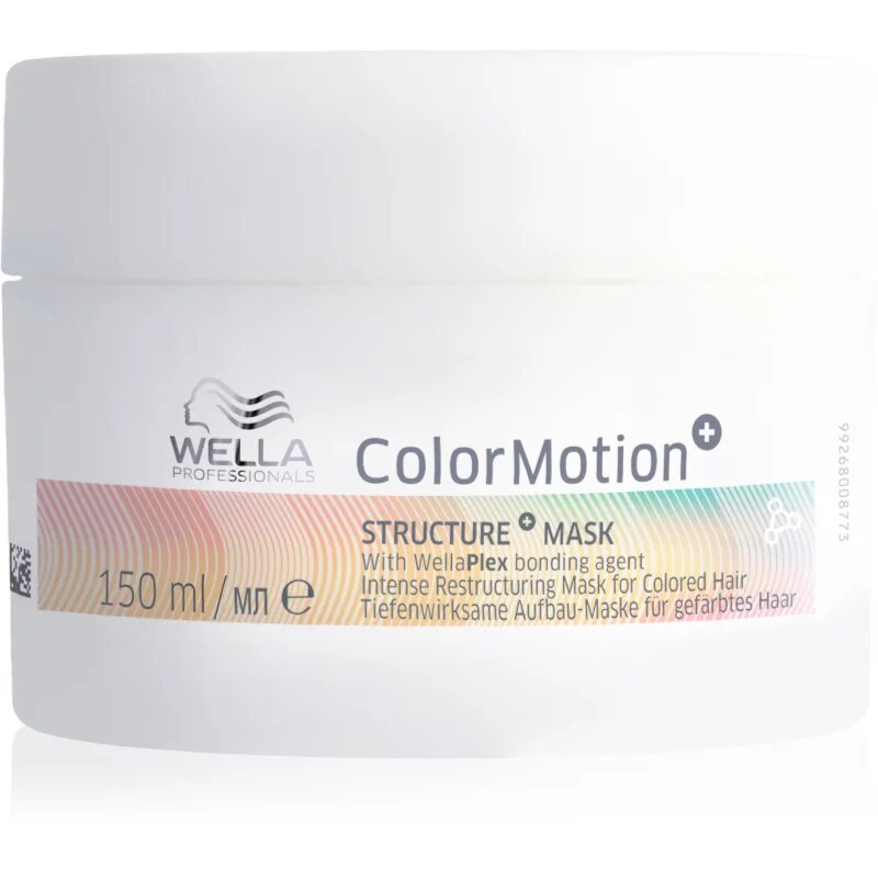 Wella Professionals ColorMotion+ Structure mask Masca de par pentru protecția culorii 150 ml