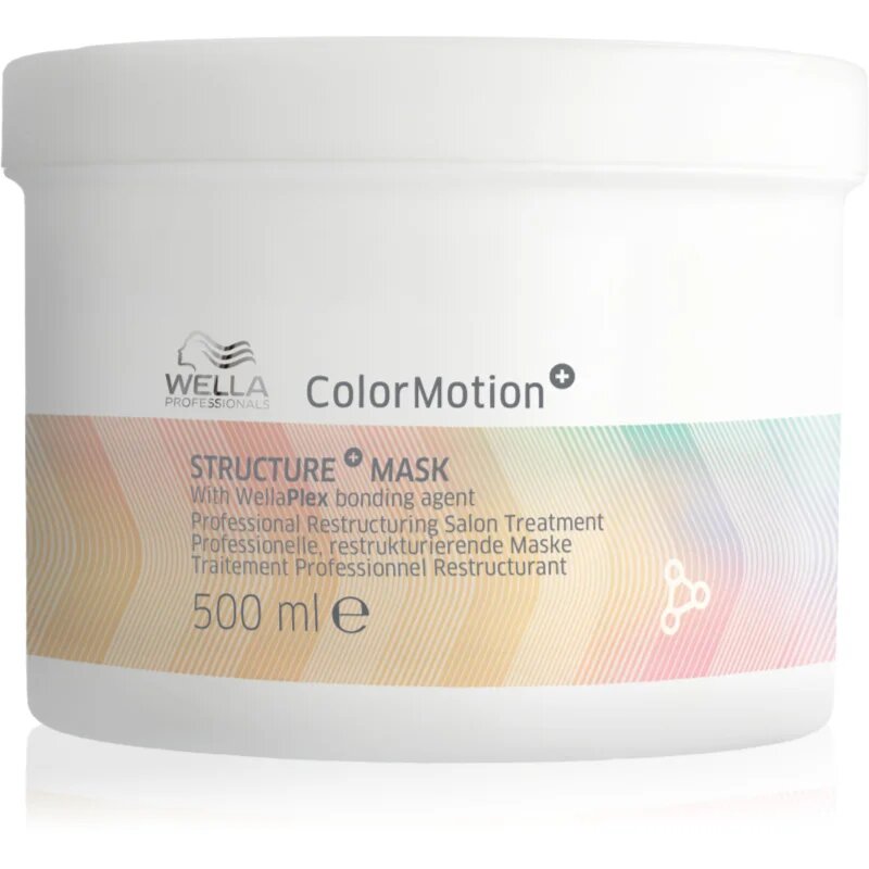 Wella Professionals ColorMotion+ Structure mask Masca de par pentru protecția culorii 500 ml