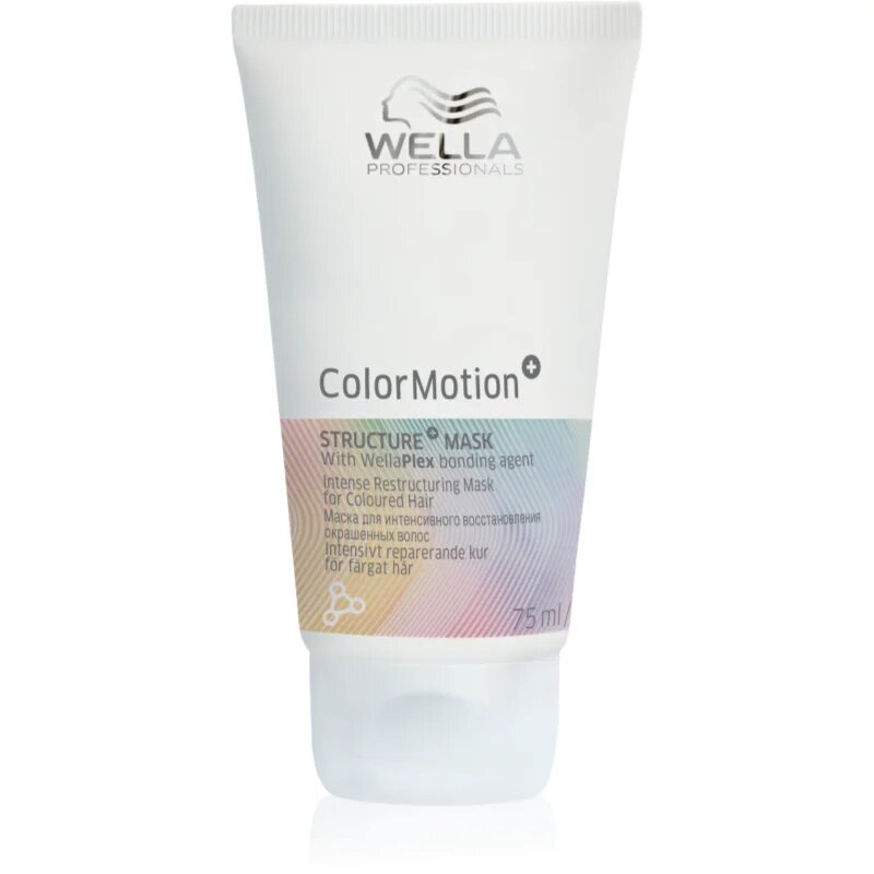 Wella Professionals ColorMotion+ Structure mask Masca de par pentru protecția culorii 75 ml
