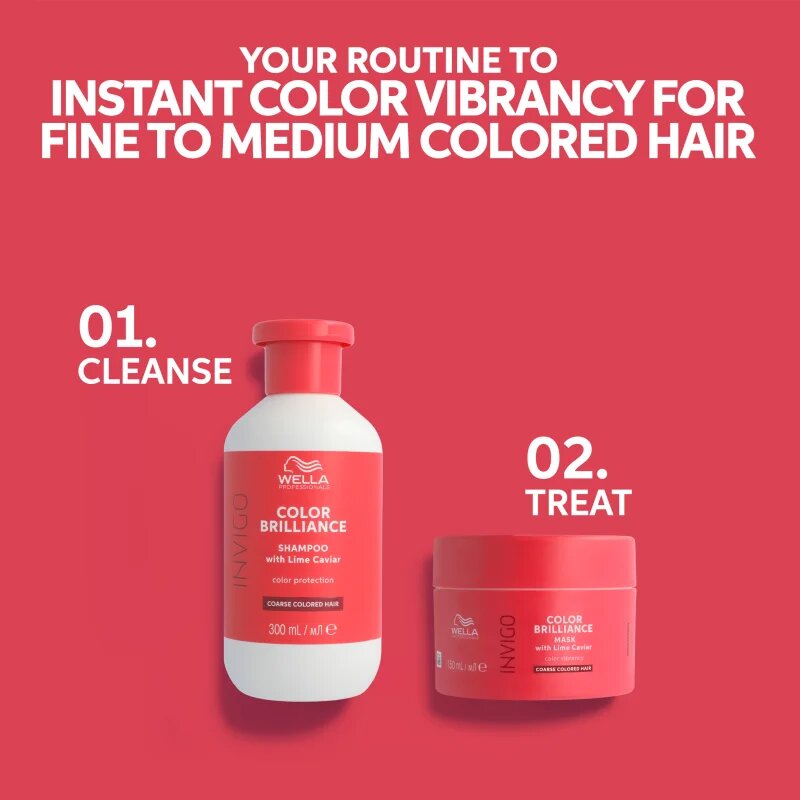 Wella Professionals Invigo Color Brilliance sampon pentru par normal spre gras pentru protecția culorii 1000 ml