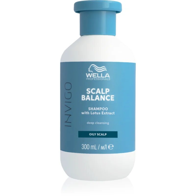 Wella Professionals Invigo Scalp Balance sampon pentru curatarea profunda a scalpului seboreic 300 ml