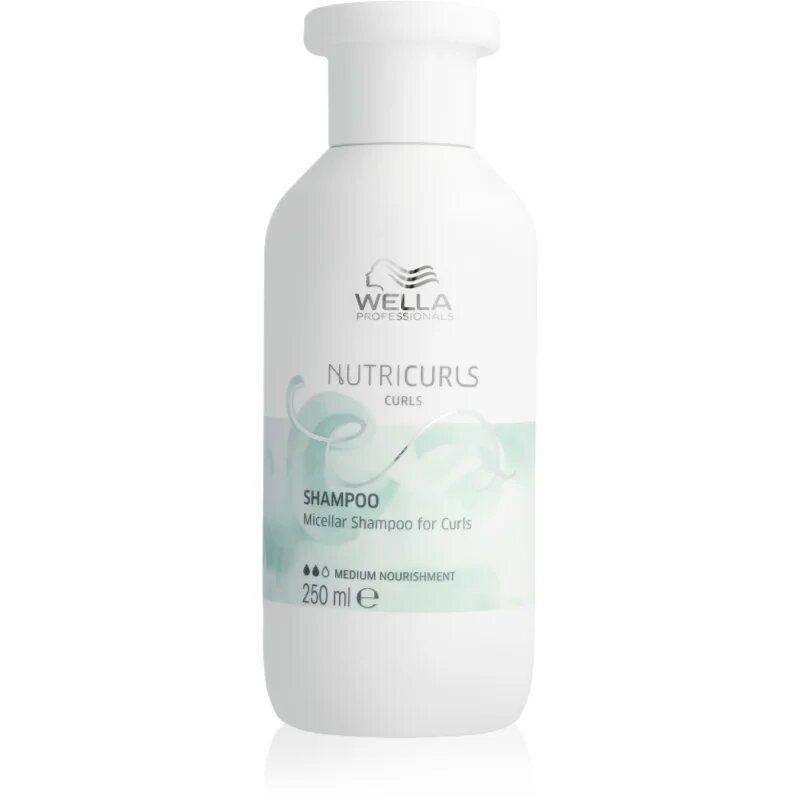 Wella Professionals Nutricurls Curls șampon micelar delicat pentru păr creț 250 ml
