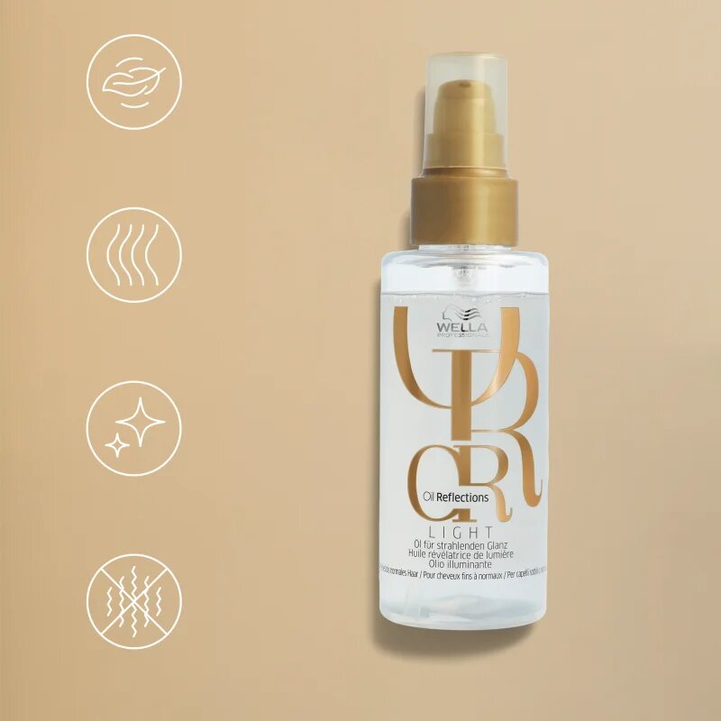 Wella Professionals Oil Reflections ulei pentru strălucire pentru un par stralucitor si catifelat 30 ml