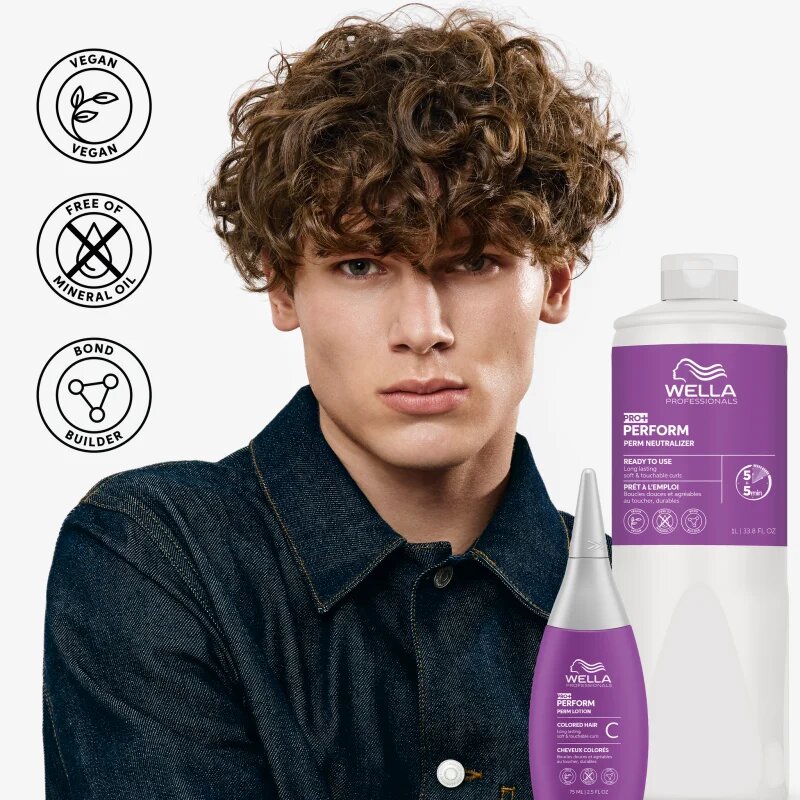 Wella Professionals Perform+ par permanent pentru par natural N 75 ml