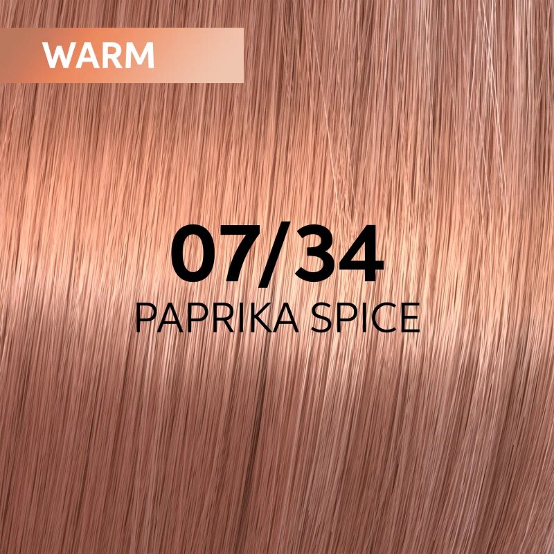 Wella Professionals Shinefinity Zero Lift Glaze vopsea de păr demipermanentă ambalaj economic culoare 07/34 - Paprika Spice