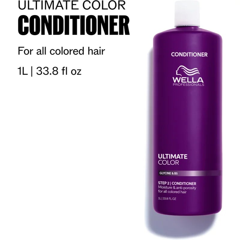 Wella Professionals Ultimate Color Conditioner balsam hidratant pentru par vopsit sau suvitat 1000 ml