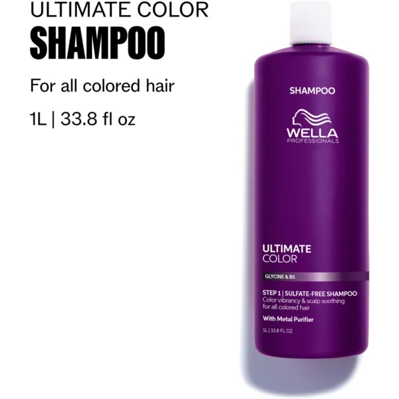 Wella Professionals Ultimate Color Shampoo șampon pentru o culoare stralucitoare 1000 ml