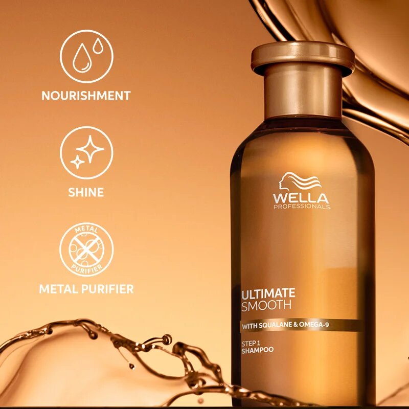 Wella Professionals Ultimate Smooth bundle set pentru un par stralucitor si catifelat