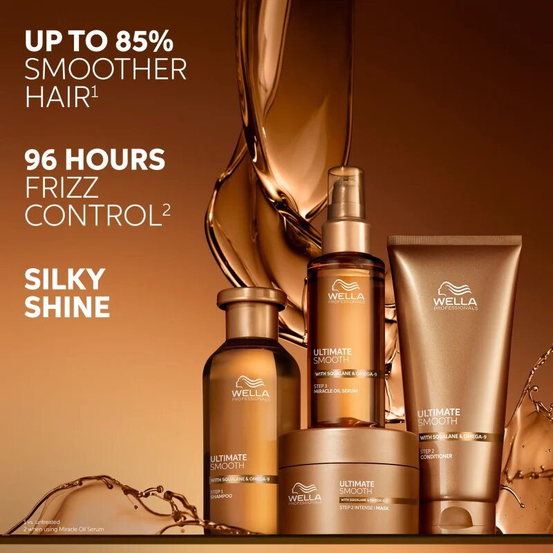 Wella Professionals Ultimate Smooth bundle set pentru un par stralucitor si catifelat