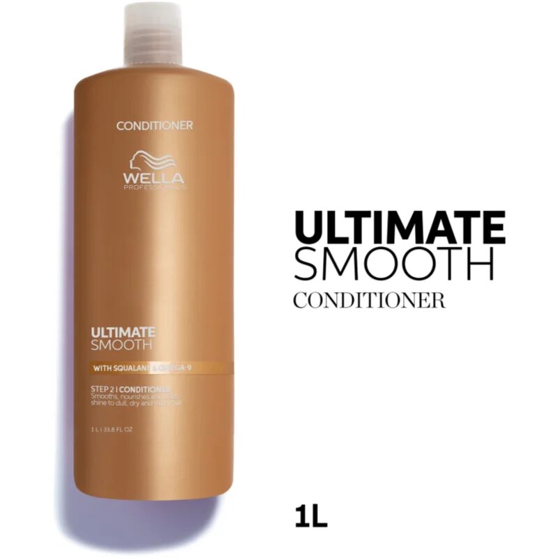 Wella Professionals Ultimate Smooth Conditioner balsam hranitor pentru un par stralucitor si catifelat 1000 ml