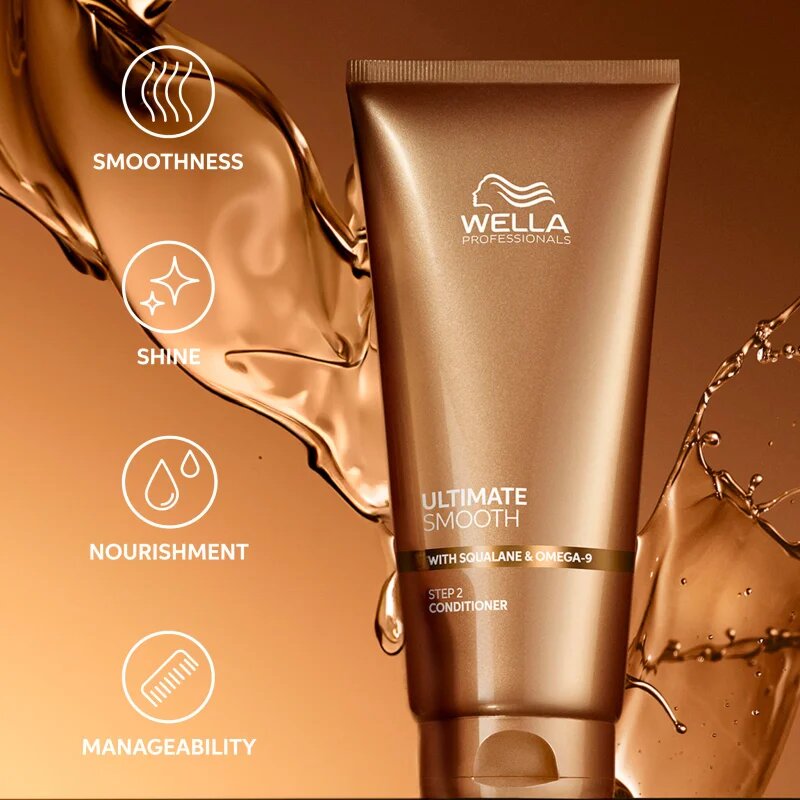 Wella Professionals Ultimate Smooth Conditioner balsam hranitor pentru un par stralucitor si catifelat 200 ml