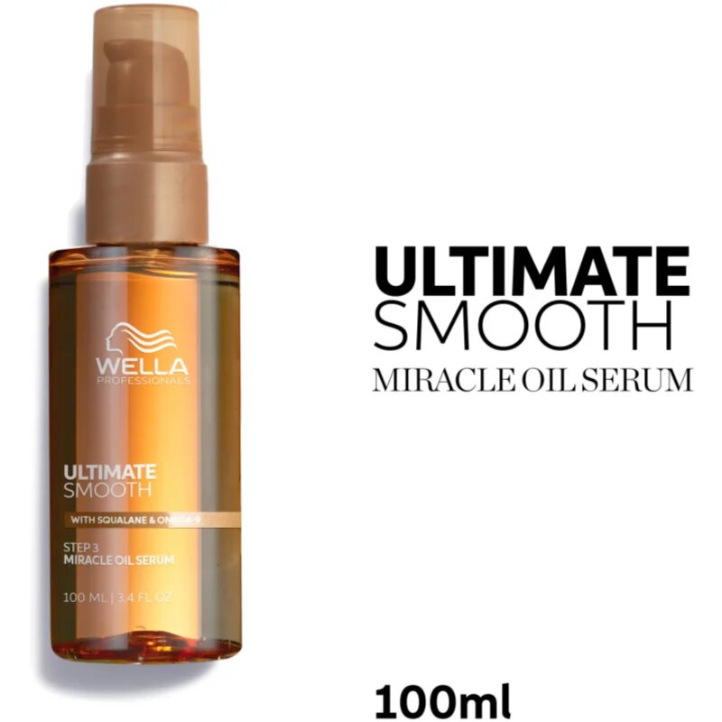 Wella Professionals Ultimate Smooth Oil Ulei ser hranitor pentru păr 100 ml