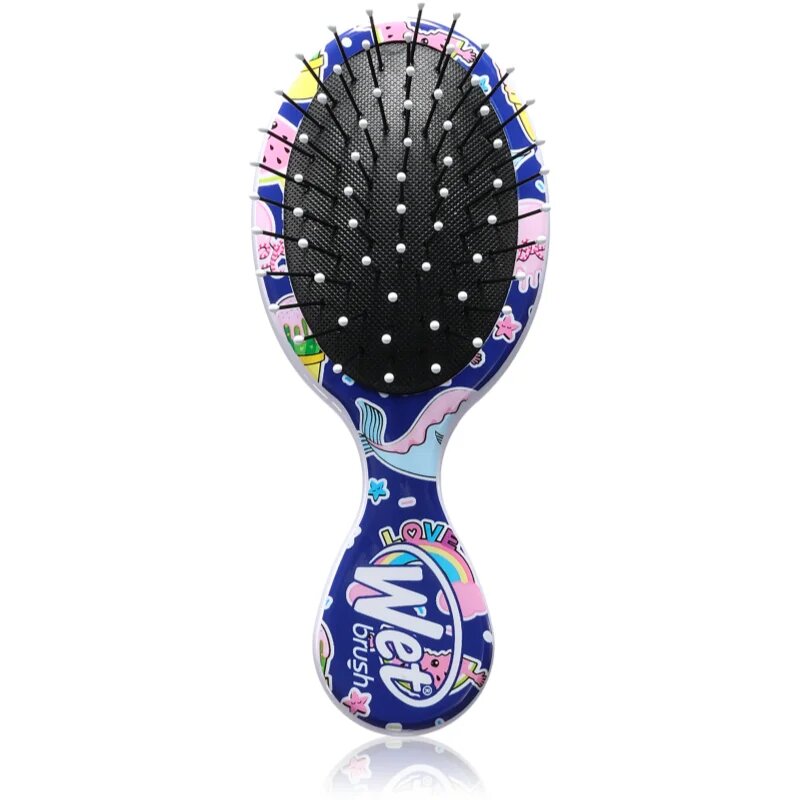 Wet Brush Mini Detangler Happy Hair Fantasy perie de par calatorii 1 buc