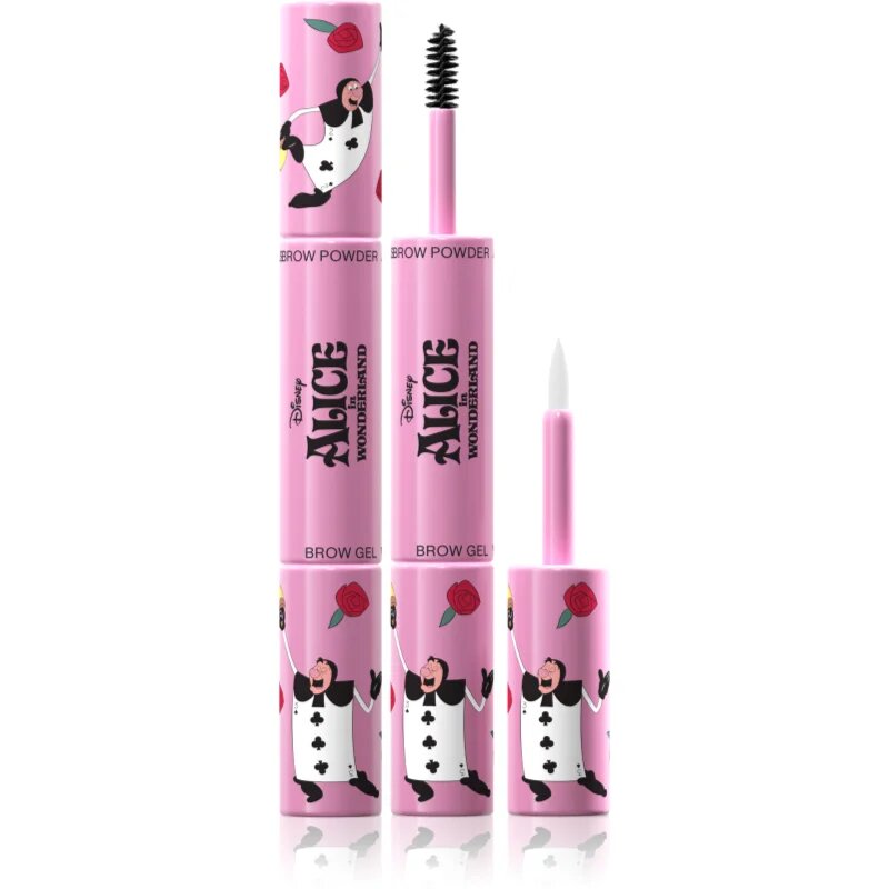 Wet n Wild Alice in Wonderland Heads Will Roll produs multifuncțional pentru sprâncene culoare Brown 3.5 ml