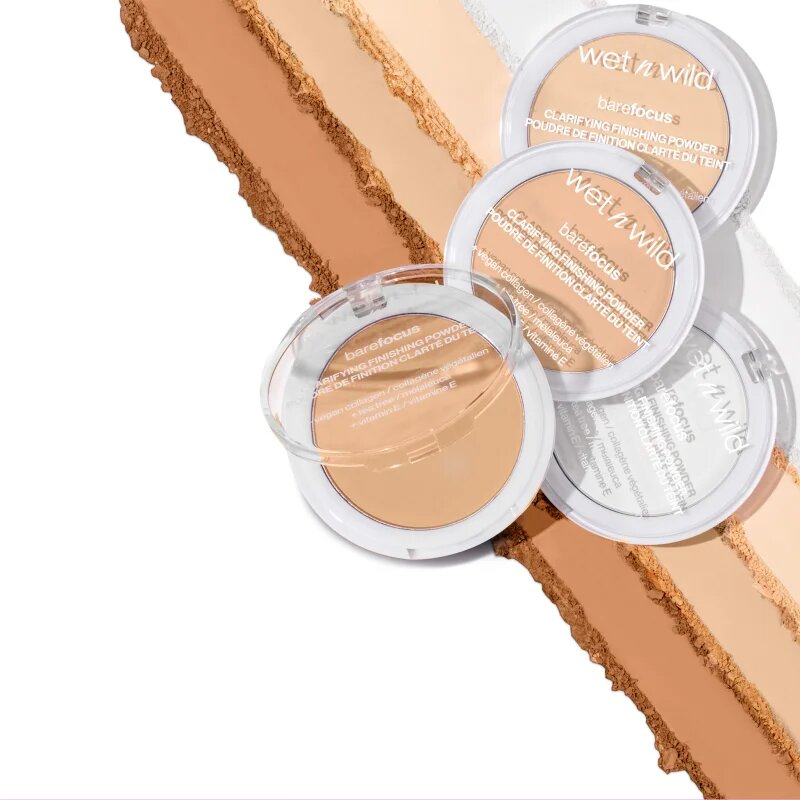 Wet n Wild BareFocus Clarifying Finishing Powder pudra matuire culoare Light/Medium 6 g