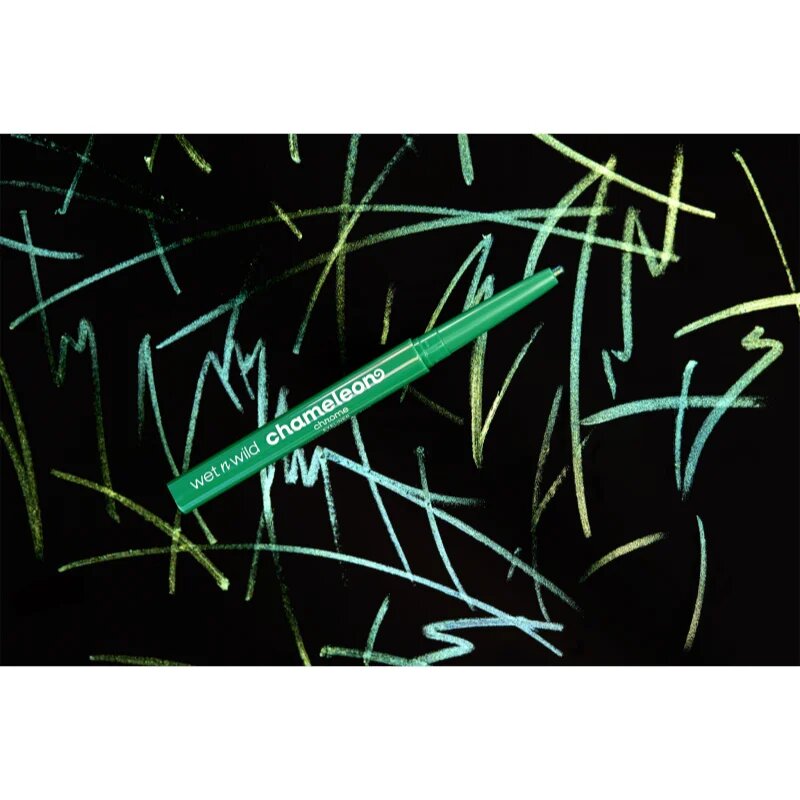 Wet n Wild Chameleon Chrome Eyeliner creion metalic pentru ochi culoare Superstar Suit 0.2 g